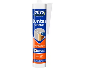 CEYS-  Juntas grietas gris 280ml (Pintable) 